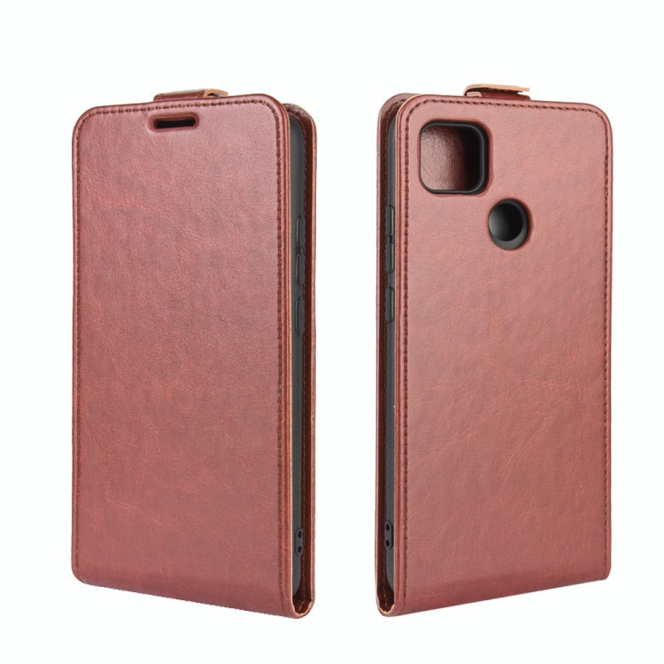 For Xiaomi Redmi 9C R64 Texture Single Vertical Flip Leather Protective Case with Card Slots & Photo Frame