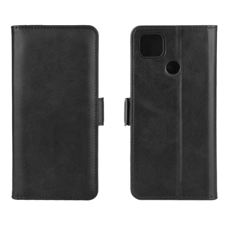 For Xiaomi Redmi 9C Dual-side Magnetic Buckle Horizontal Flip Leather Case with Holder & Card Slots & Wallet