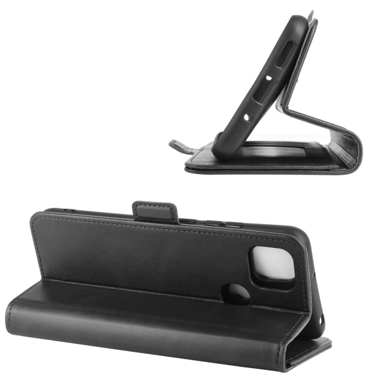 For Xiaomi Redmi 9C Dual-side Magnetic Buckle Horizontal Flip Leather Case with Holder & Card Slots & Wallet