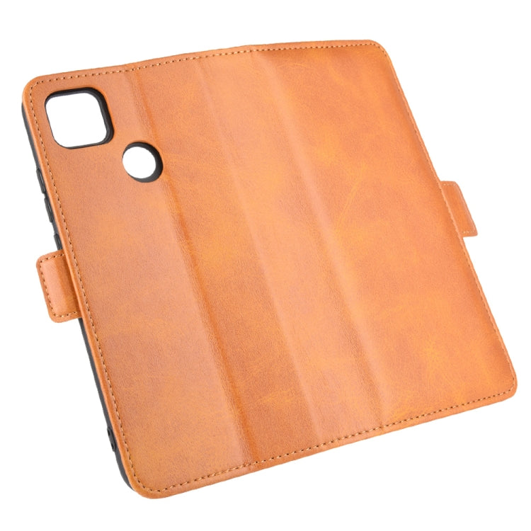 For Xiaomi Redmi 9C Dual-side Magnetic Buckle Horizontal Flip Leather Case with Holder & Card Slots & Wallet