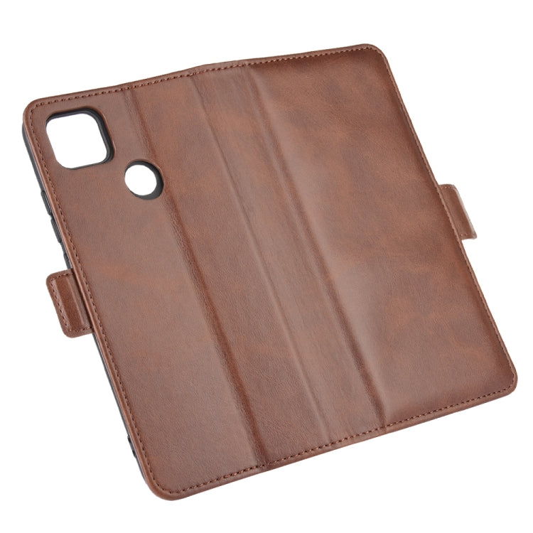 For Xiaomi Redmi 9C Dual-side Magnetic Buckle Horizontal Flip Leather Case with Holder & Card Slots & Wallet
