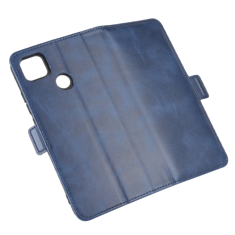 For Xiaomi Redmi 9C Dual-side Magnetic Buckle Horizontal Flip Leather Case with Holder & Card Slots & Wallet