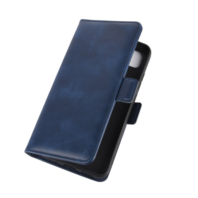 For Xiaomi Redmi 9C Dual-side Magnetic Buckle Horizontal Flip Leather Case with Holder & Card Slots & Wallet