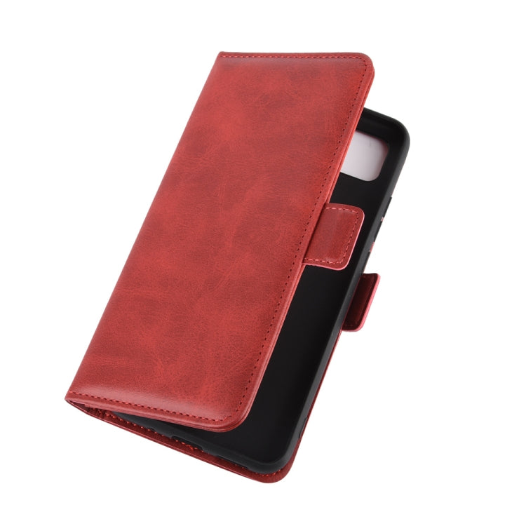For Xiaomi Redmi 9C Dual-side Magnetic Buckle Horizontal Flip Leather Case with Holder & Card Slots & Wallet