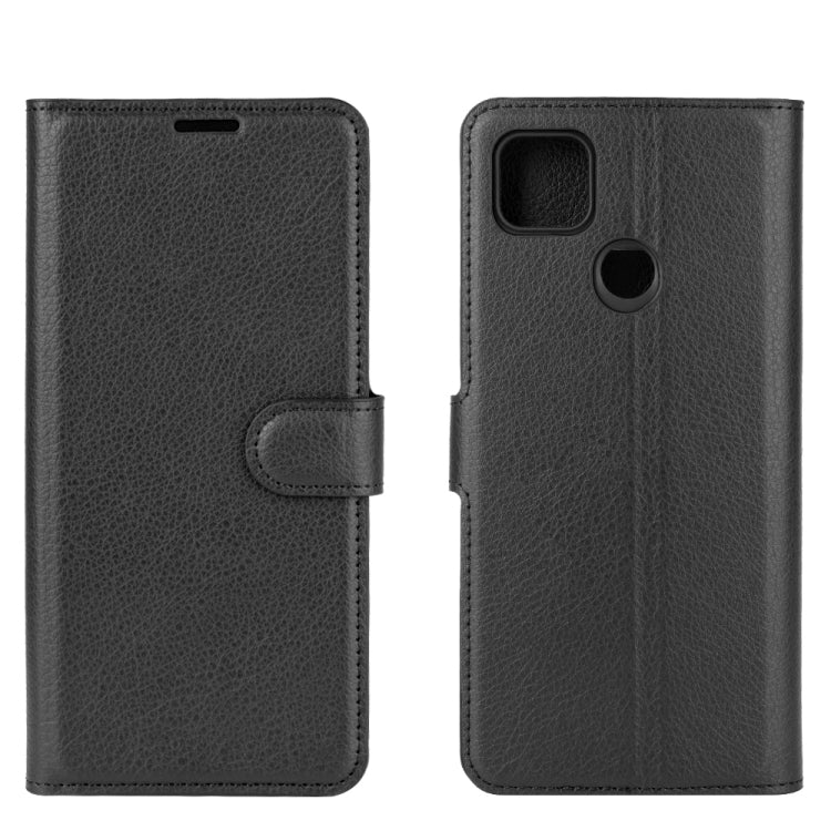 For Xiaomi Redmi 9C Litchi Texture Horizontal Flip Protective Case with Holder & Card Slots & Wallet