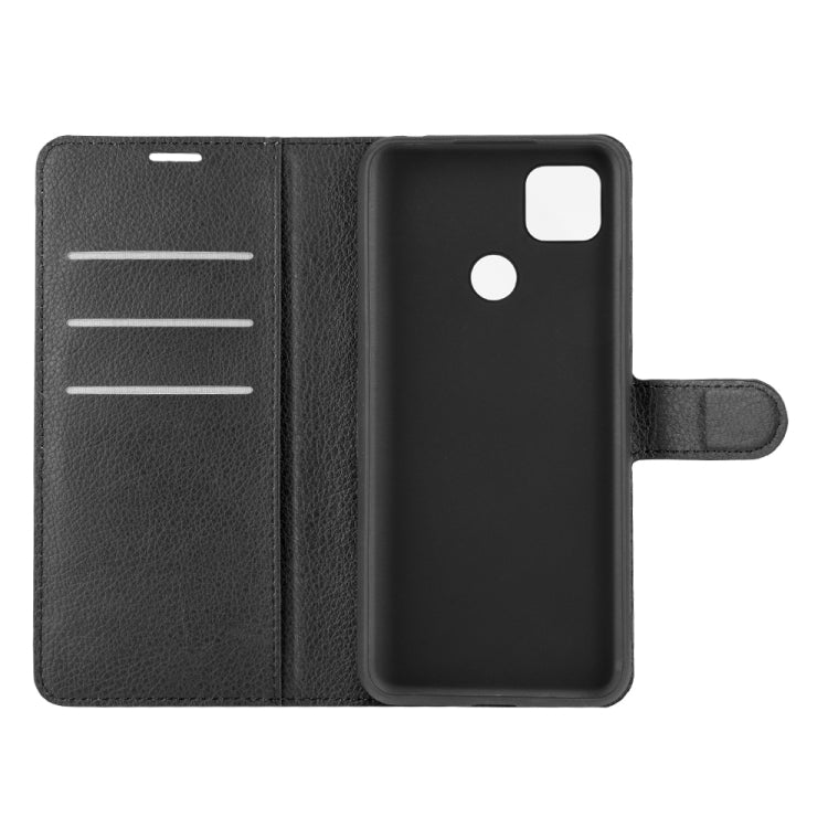 For Xiaomi Redmi 9C Litchi Texture Horizontal Flip Protective Case with Holder & Card Slots & Wallet