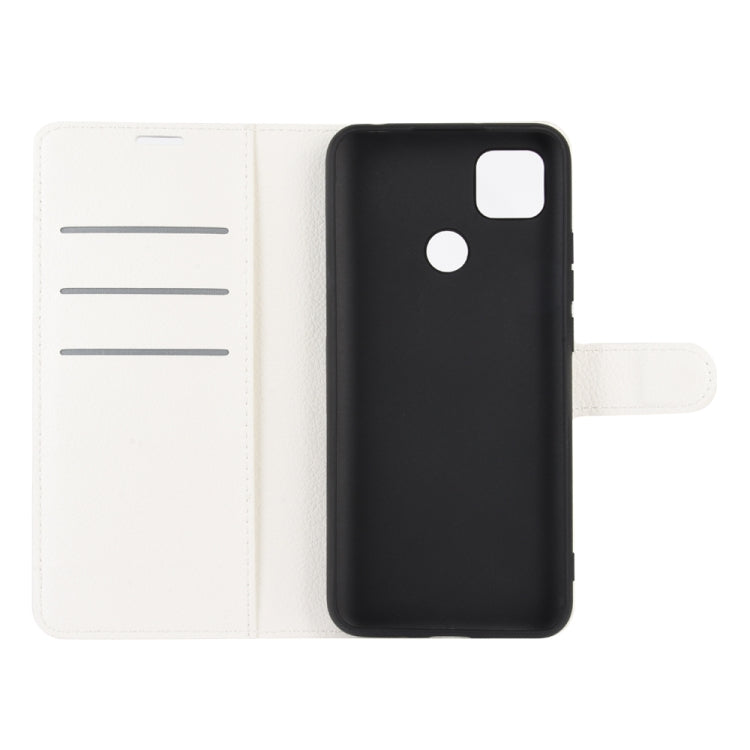 For Xiaomi Redmi 9C Litchi Texture Horizontal Flip Protective Case with Holder & Card Slots & Wallet