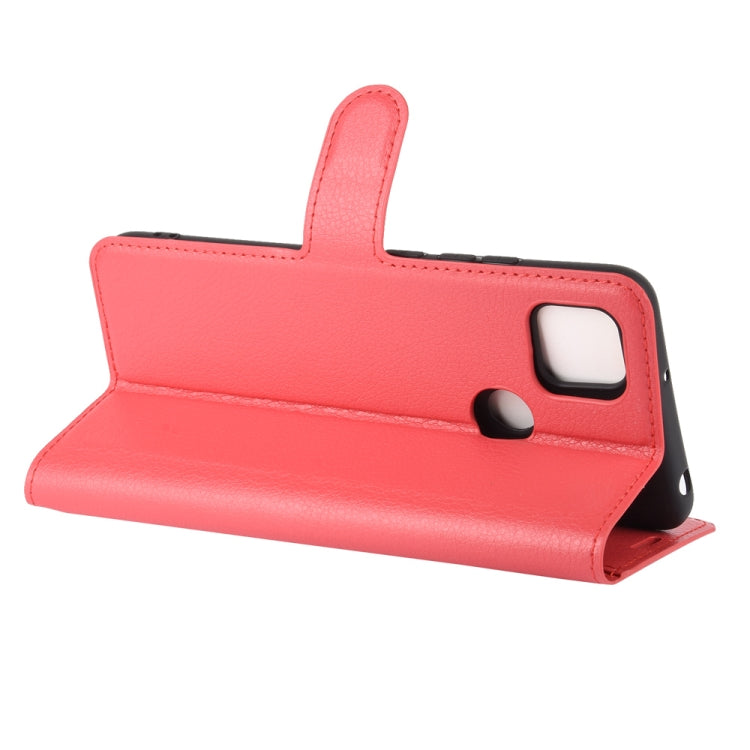 For Xiaomi Redmi 9C Litchi Texture Horizontal Flip Protective Case with Holder & Card Slots & Wallet