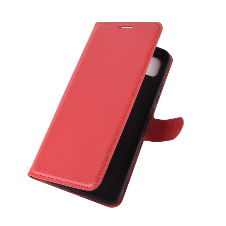 For Xiaomi Redmi 9C Litchi Texture Horizontal Flip Protective Case with Holder & Card Slots & Wallet
