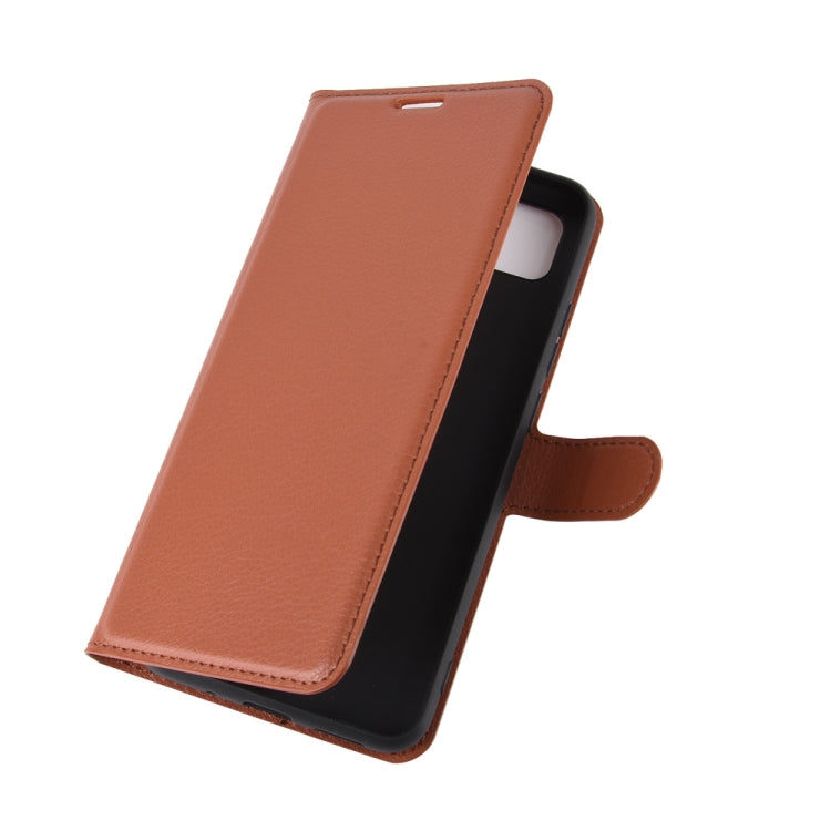 For Xiaomi Redmi 9C Litchi Texture Horizontal Flip Protective Case with Holder & Card Slots & Wallet