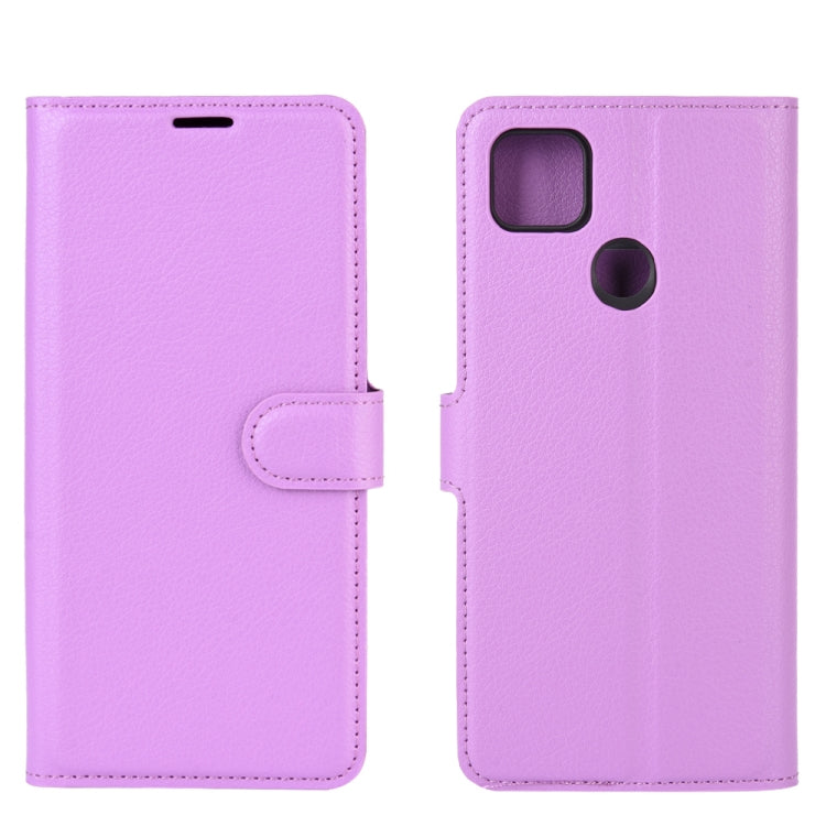 For Xiaomi Redmi 9C Litchi Texture Horizontal Flip Protective Case with Holder & Card Slots & Wallet