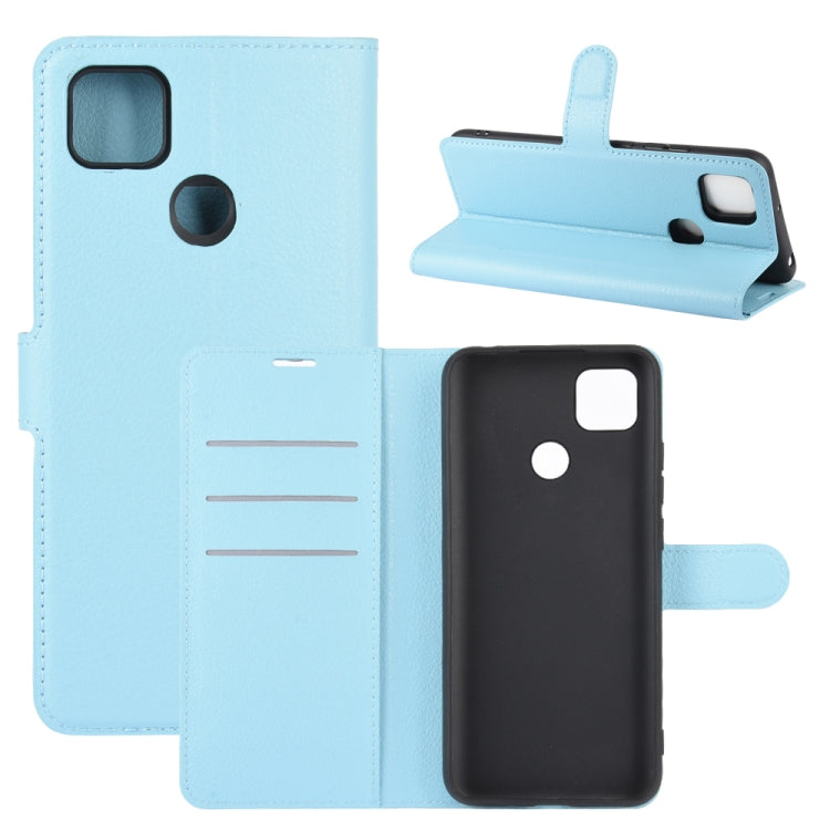 For Xiaomi Redmi 9C Litchi Texture Horizontal Flip Protective Case with Holder & Card Slots & Wallet