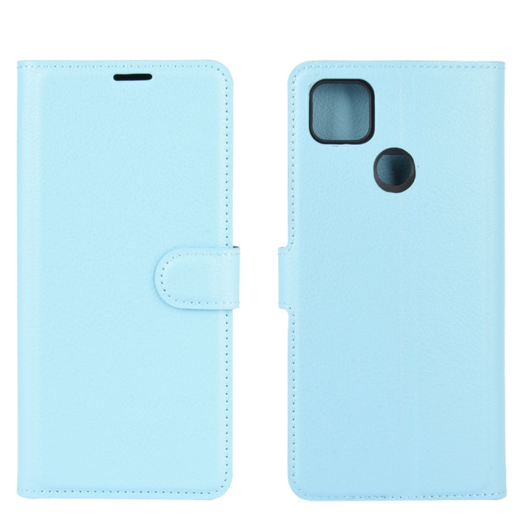 For Xiaomi Redmi 9C Litchi Texture Horizontal Flip Protective Case with Holder & Card Slots & Wallet