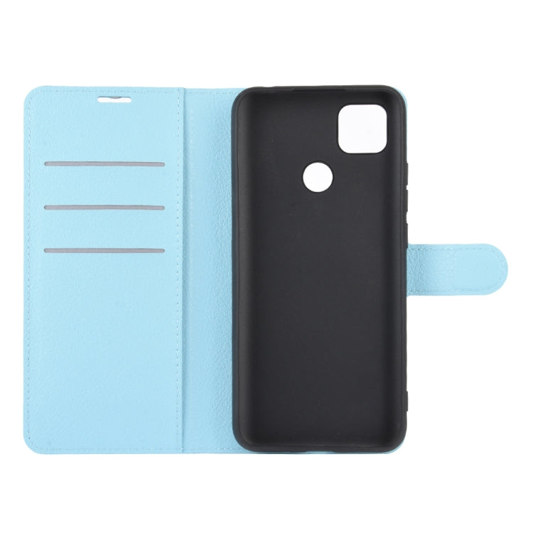 For Xiaomi Redmi 9C Litchi Texture Horizontal Flip Protective Case with Holder & Card Slots & Wallet