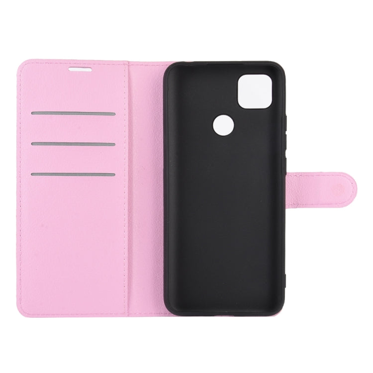 For Xiaomi Redmi 9C Litchi Texture Horizontal Flip Protective Case with Holder & Card Slots & Wallet