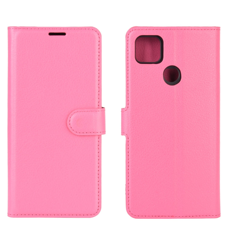 For Xiaomi Redmi 9C Litchi Texture Horizontal Flip Protective Case with Holder & Card Slots & Wallet
