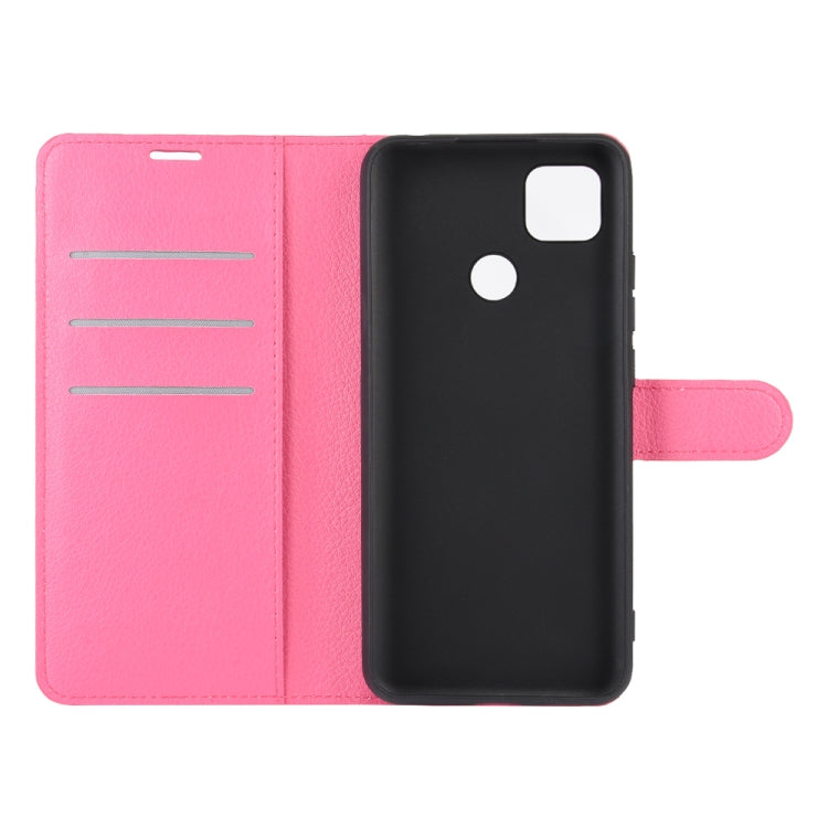 For Xiaomi Redmi 9C Litchi Texture Horizontal Flip Protective Case with Holder & Card Slots & Wallet