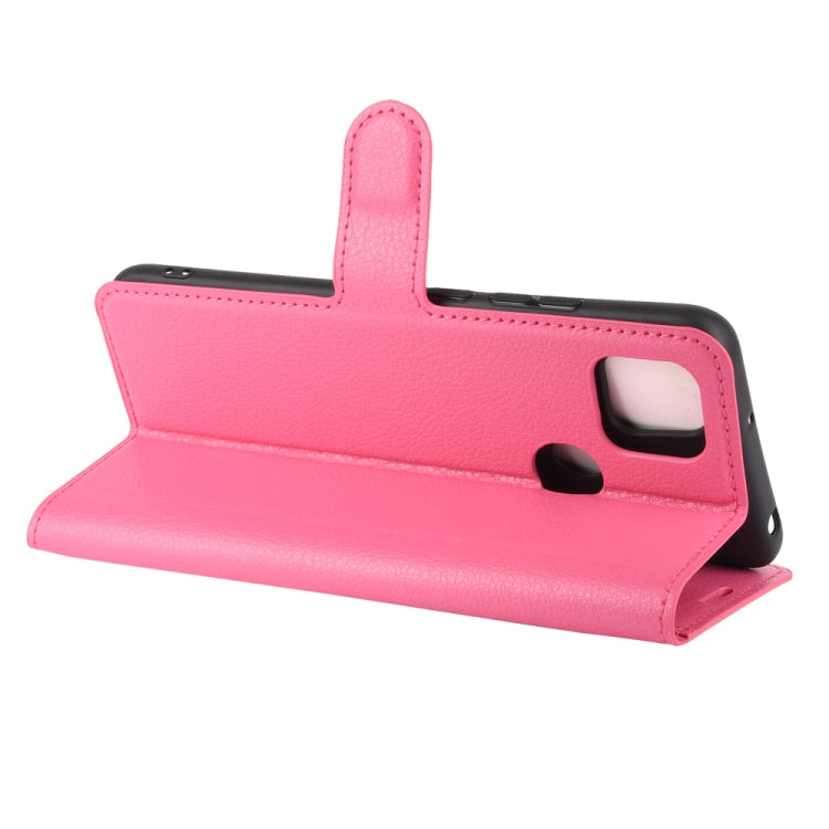 For Xiaomi Redmi 9C Litchi Texture Horizontal Flip Protective Case with Holder & Card Slots & Wallet