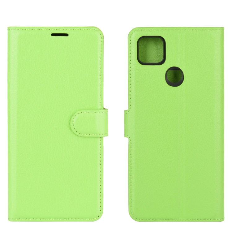 For Xiaomi Redmi 9C Litchi Texture Horizontal Flip Protective Case with Holder & Card Slots & Wallet