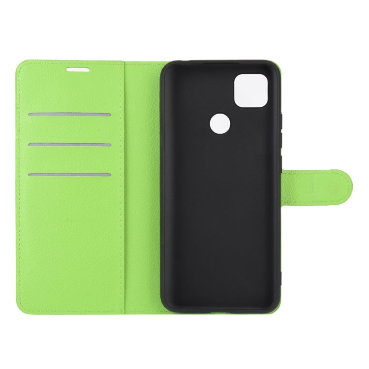For Xiaomi Redmi 9C Litchi Texture Horizontal Flip Protective Case with Holder & Card Slots & Wallet