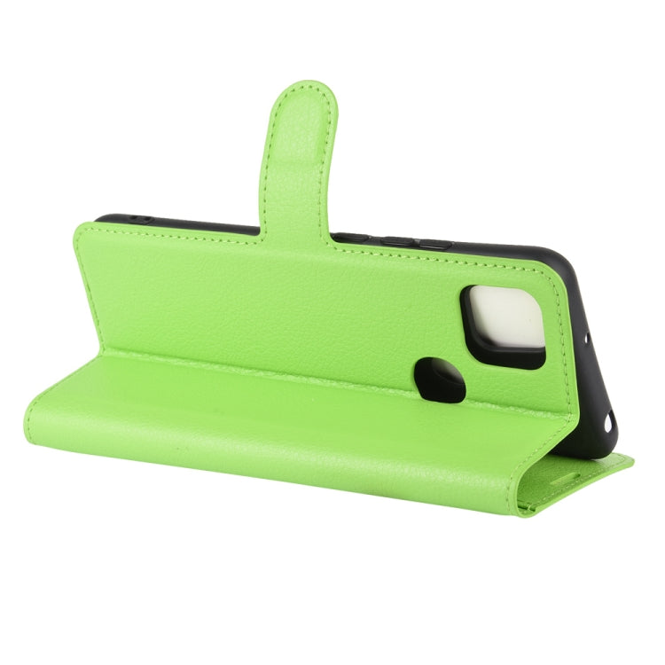 For Xiaomi Redmi 9C Litchi Texture Horizontal Flip Protective Case with Holder & Card Slots & Wallet