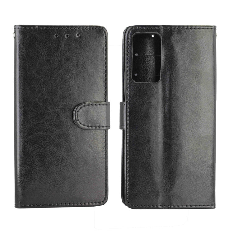 For Huawei Honor X10 5G Crazy Horse Texture Leather Horizontal Flip Protective Case with Holder & Card Slots & Wallet & Photo Frame