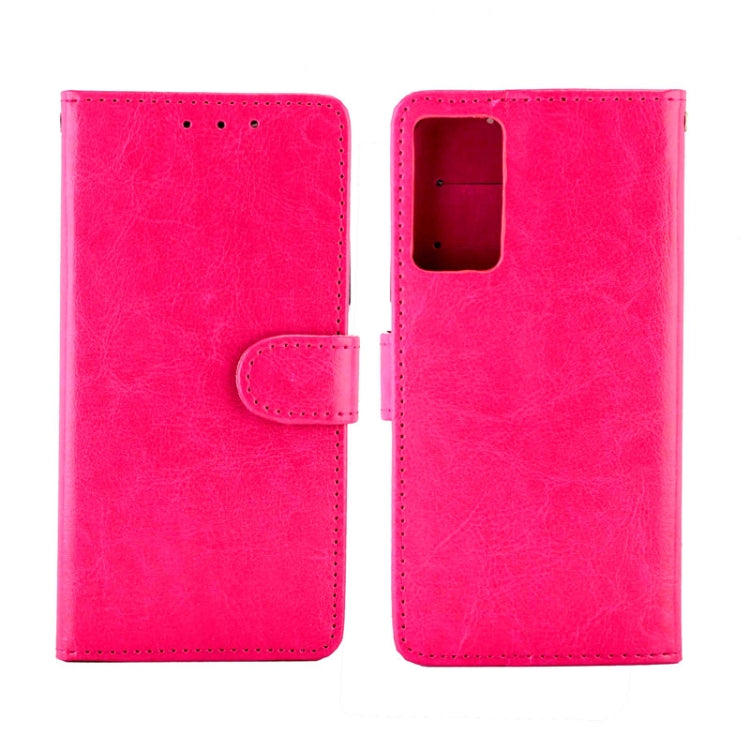 For Huawei Honor X10 5G Crazy Horse Texture Leather Horizontal Flip Protective Case with Holder & Card Slots & Wallet & Photo Frame