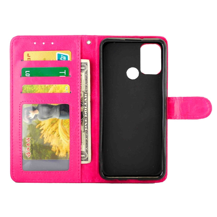 For Huawei Honor Play9A/Honor9A Crazy Horse Texture Leather Horizontal Flip Protective Case with Holder & Card Slots & Wallet & Photo Frame