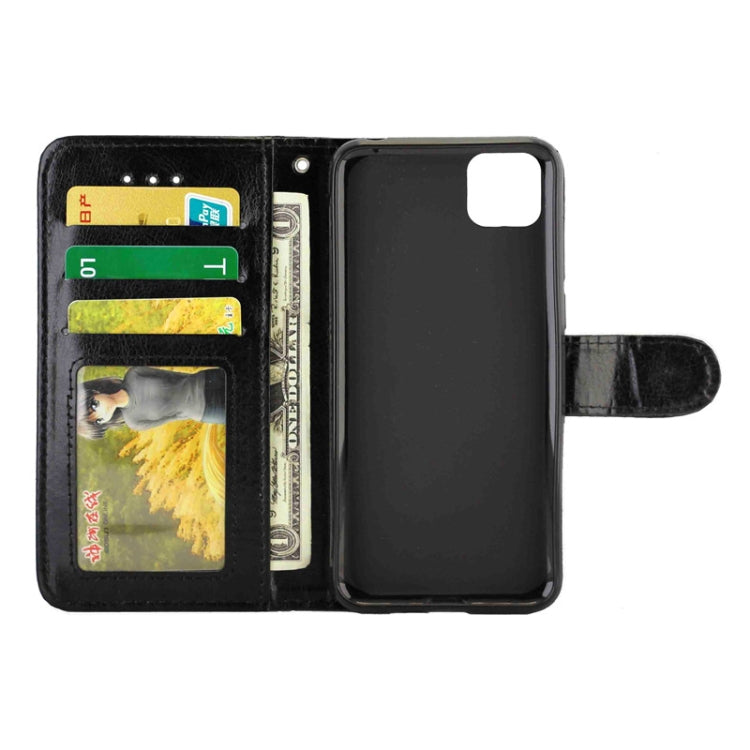 For Huawei Y5P(2020)/Honor9S Crazy Horse Texture Leather Horizontal Flip Protective Case with Holder & Card Slots & Wallet & Photo Frame