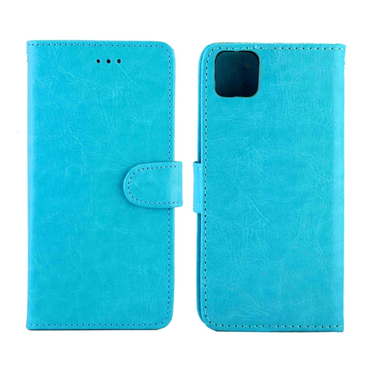 For Huawei Y5P(2020)/Honor9S Crazy Horse Texture Leather Horizontal Flip Protective Case with Holder & Card Slots & Wallet & Photo Frame