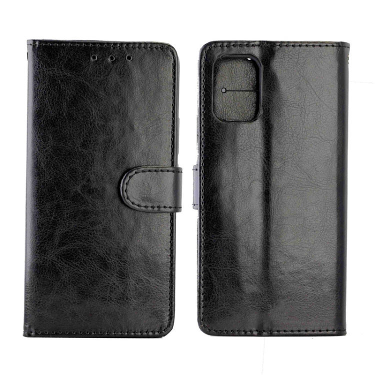 For Xiaomi Mi 10lite Crazy Horse Texture Leather Horizontal Flip Protective Case with Holder & Card Slots & Wallet & Photo Frame