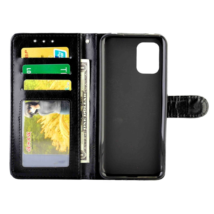 For Xiaomi Mi 10lite Crazy Horse Texture Leather Horizontal Flip Protective Case with Holder & Card Slots & Wallet & Photo Frame