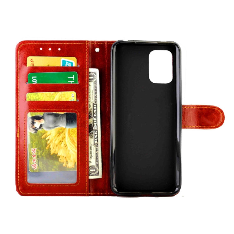 For Xiaomi Mi 10lite Crazy Horse Texture Leather Horizontal Flip Protective Case with Holder & Card Slots & Wallet & Photo Frame