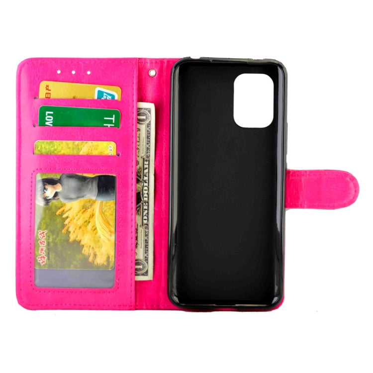 For Xiaomi Mi 10lite Crazy Horse Texture Leather Horizontal Flip Protective Case with Holder & Card Slots & Wallet & Photo Frame