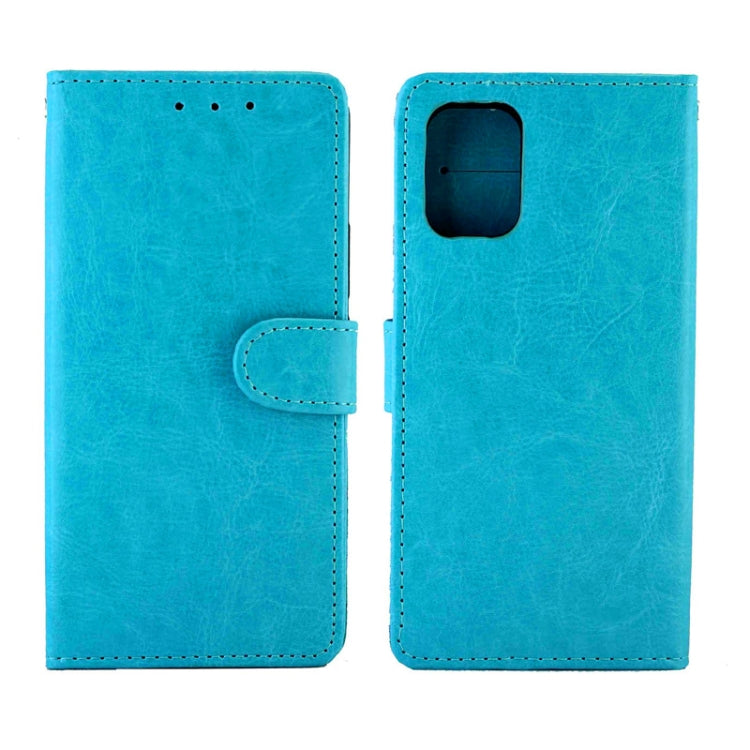 For Xiaomi Mi 10lite Crazy Horse Texture Leather Horizontal Flip Protective Case with Holder & Card Slots & Wallet & Photo Frame