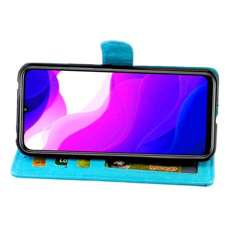 For Xiaomi Mi 10lite Crazy Horse Texture Leather Horizontal Flip Protective Case with Holder & Card Slots & Wallet & Photo Frame