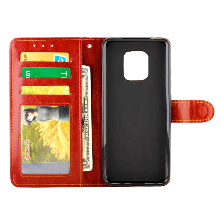 For xiaomi Redmi 10X Pro 5G/10X 5G Crazy Horse Texture Leather Horizontal Flip Protective Case with Holder & Card Slots & Wallet & Photo Frame