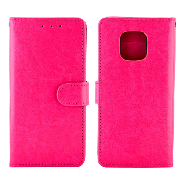 For xiaomi Redmi 10X Pro 5G/10X 5G Crazy Horse Texture Leather Horizontal Flip Protective Case with Holder & Card Slots & Wallet & Photo Frame