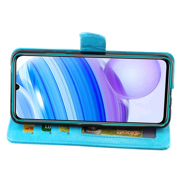 For xiaomi Redmi 10X Pro 5G/10X 5G Crazy Horse Texture Leather Horizontal Flip Protective Case with Holder & Card Slots & Wallet & Photo Frame