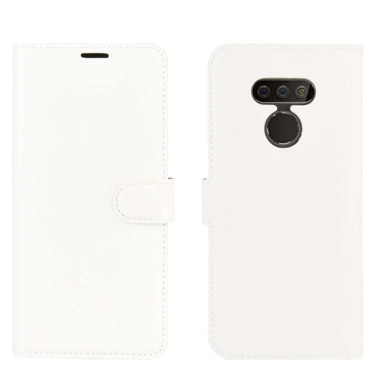 For LG harmony 4 Litchi Texture Horizontal Flip Protective Case with Holder & Card Slots & Wallet