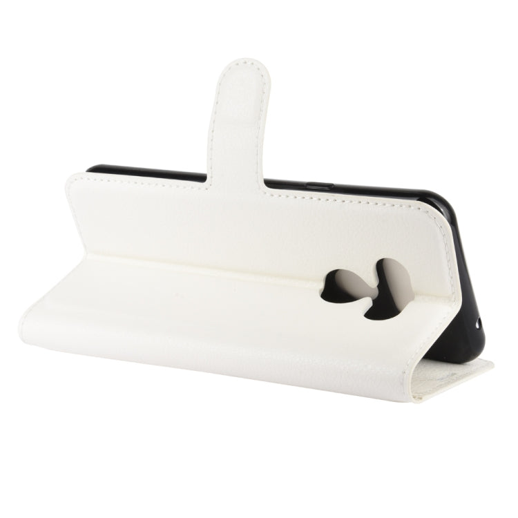 For LG harmony 4 Litchi Texture Horizontal Flip Protective Case with Holder & Card Slots & Wallet