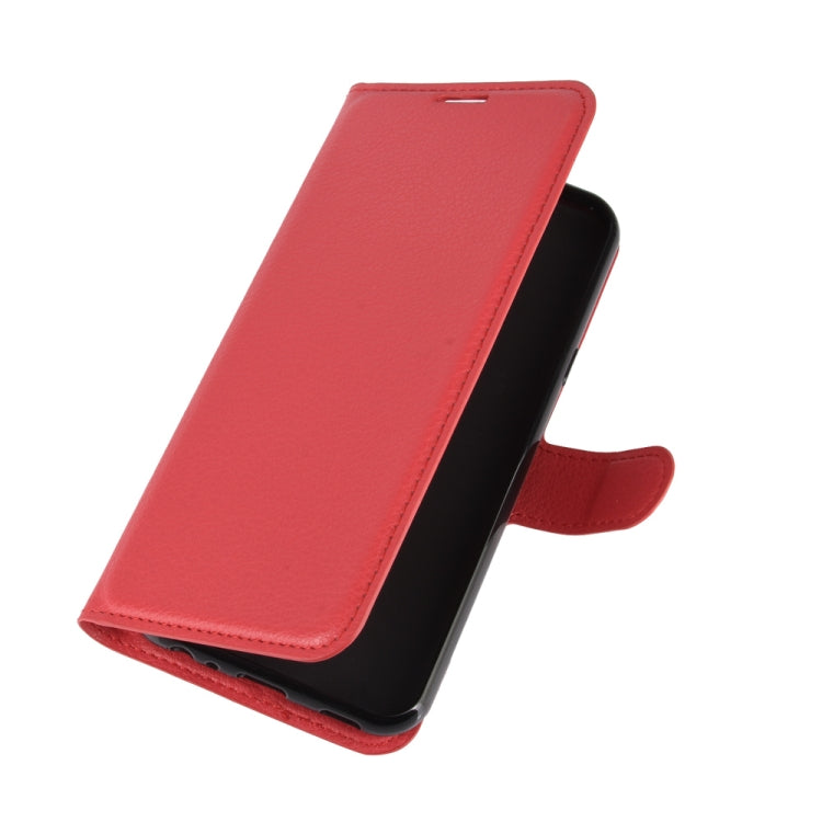 For LG harmony 4 Litchi Texture Horizontal Flip Protective Case with Holder & Card Slots & Wallet
