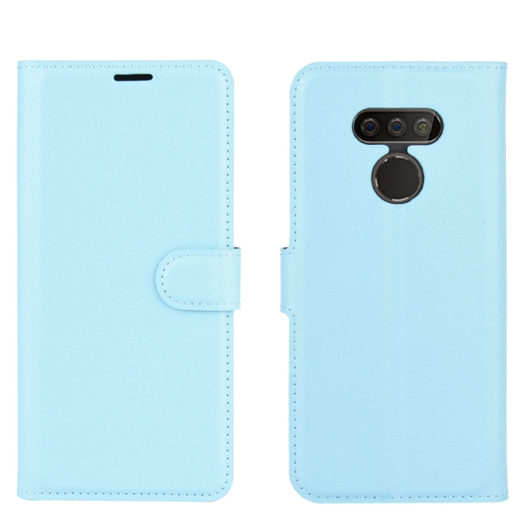 For LG harmony 4 Litchi Texture Horizontal Flip Protective Case with Holder & Card Slots & Wallet