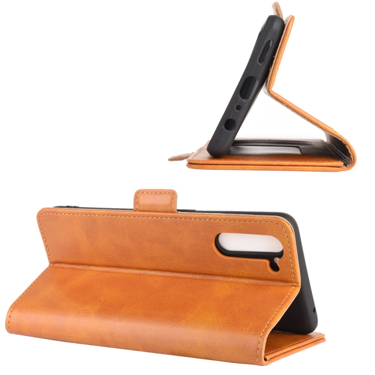 For OPPO Reno 3A (Japanese Version) Dual-side Magnetic Buckle Horizontal Flip Leather Case with Holder & Card Slots & Wallet