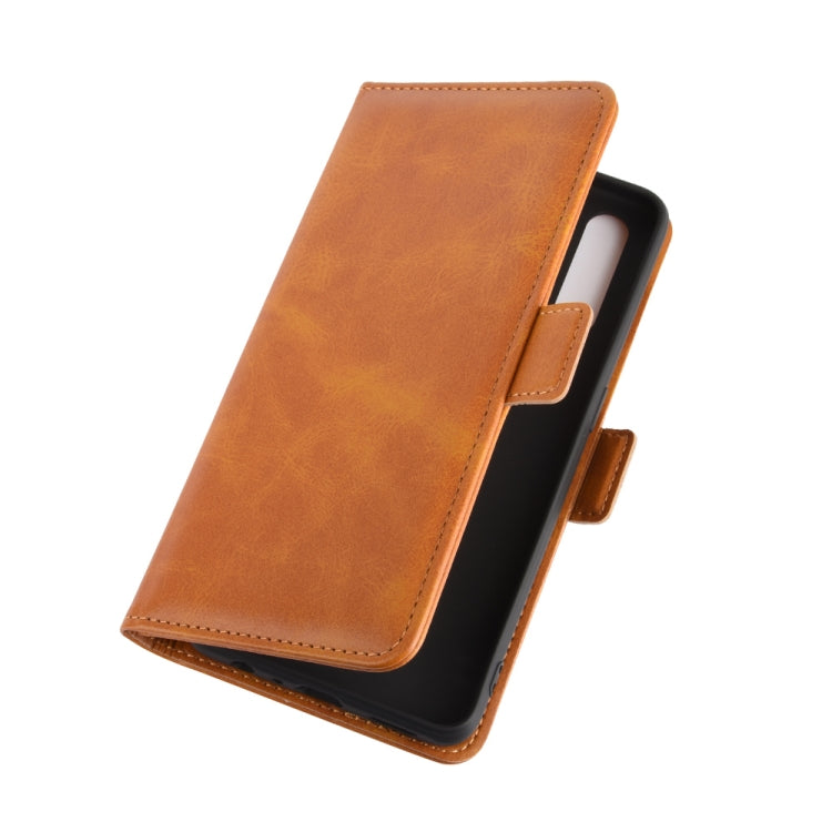 For OPPO Reno 3A (Japanese Version) Dual-side Magnetic Buckle Horizontal Flip Leather Case with Holder & Card Slots & Wallet