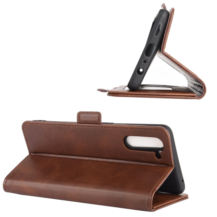 For OPPO Reno 3A (Japanese Version) Dual-side Magnetic Buckle Horizontal Flip Leather Case with Holder & Card Slots & Wallet