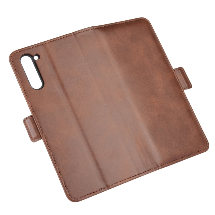 For OPPO Reno 3A (Japanese Version) Dual-side Magnetic Buckle Horizontal Flip Leather Case with Holder & Card Slots & Wallet