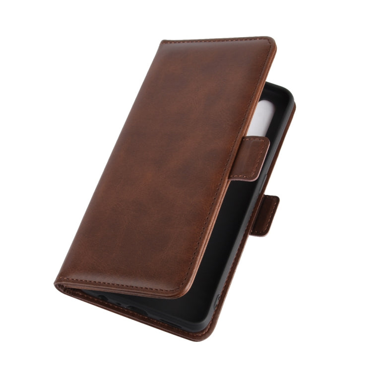 For OPPO Reno 3A (Japanese Version) Dual-side Magnetic Buckle Horizontal Flip Leather Case with Holder & Card Slots & Wallet