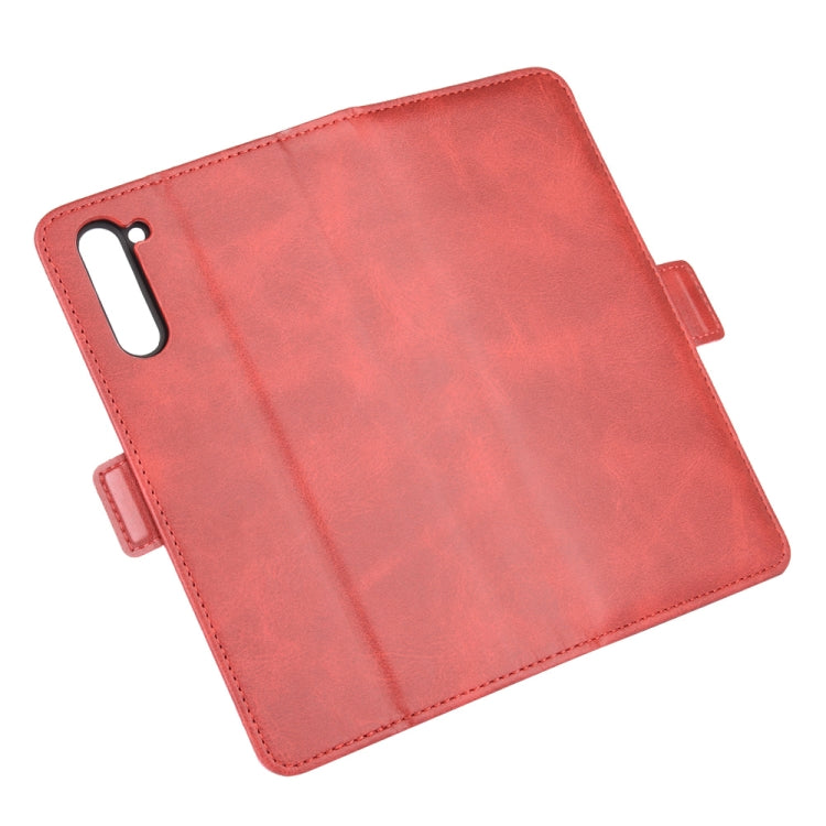 For OPPO Reno 3A (Japanese Version) Dual-side Magnetic Buckle Horizontal Flip Leather Case with Holder & Card Slots & Wallet