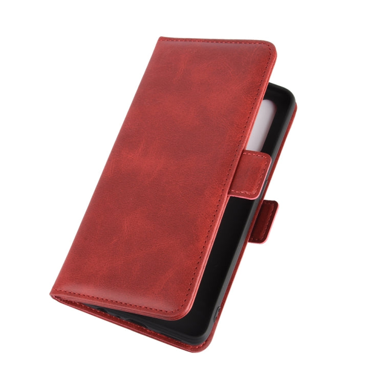 For OPPO Reno 3A (Japanese Version) Dual-side Magnetic Buckle Horizontal Flip Leather Case with Holder & Card Slots & Wallet